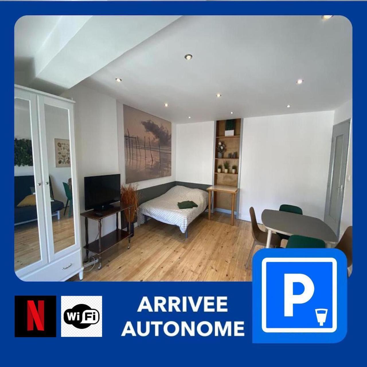 018 Chic & Cosy F1 41M2 Hypercentre Wifi Smart Tv Netflix Apartment Сент Етиен Екстериор снимка